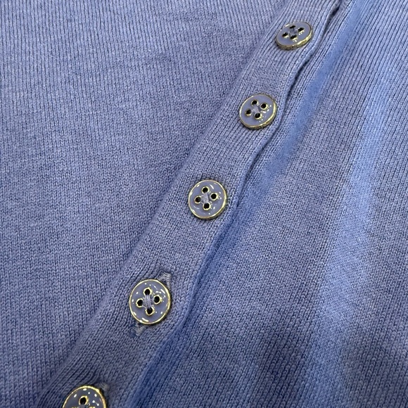 J. McLaughlin Marnie Women’s Sweater Blue V-Neck Long Sleeves Sz XL - Picture 13 of 13